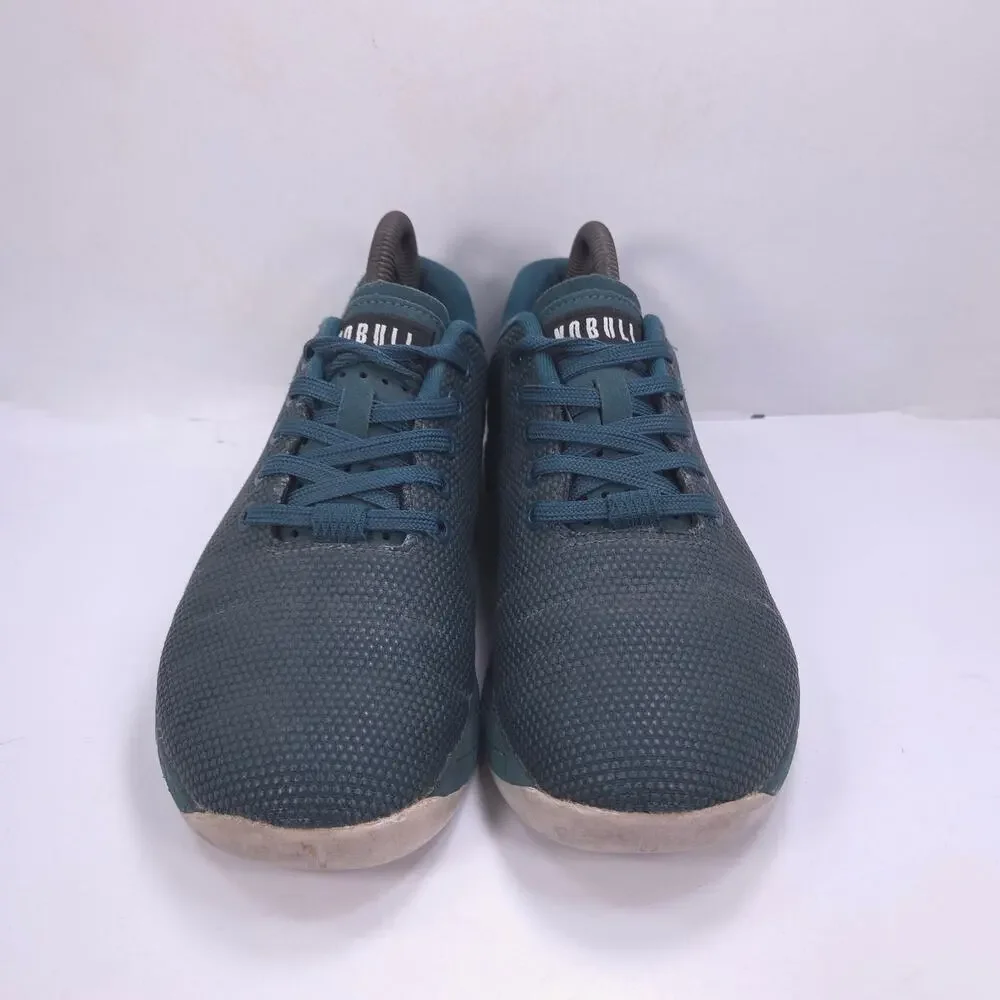 No Bull Athletic Lace Up Running Training Shoe Mens Size 6 Blue